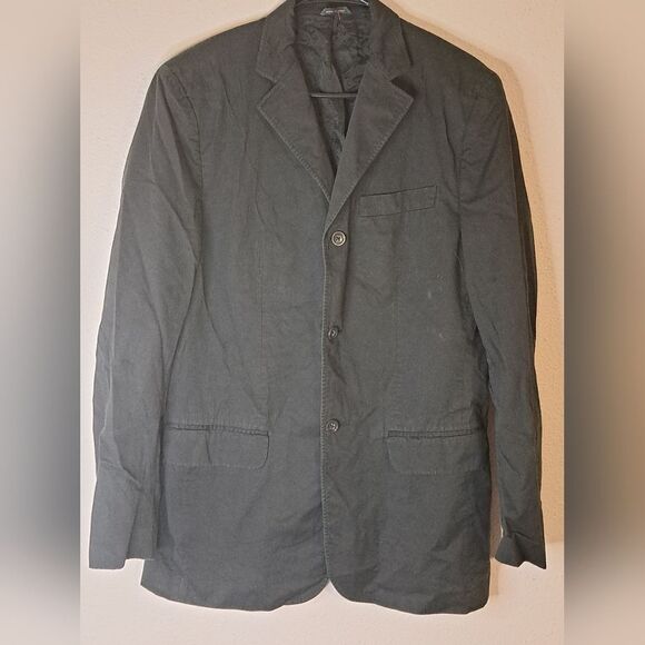 Made in Italy black blazer suit jacket - Picture 1 of 6